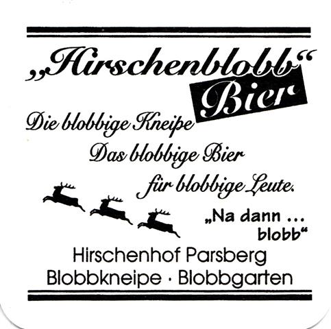 parsberg nm-by hirsch quad 1b (185--m die blobbige-schwarz)